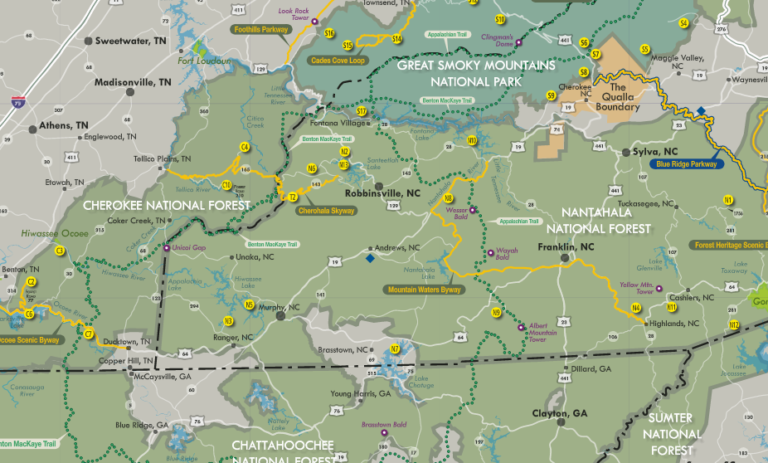 Managing A Major Map - Partners Of The Cherokee National Forest